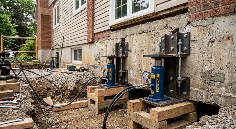 Foundation Jacking in Roselle, NJ