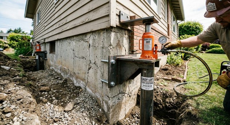 Foundation Lifting in South Hackensack, NJ
