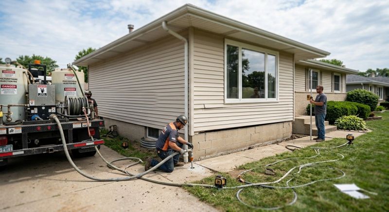 Foundation Lifting in Orange, NJ