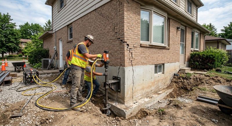 Settling Foundation Service in Orange, NJ